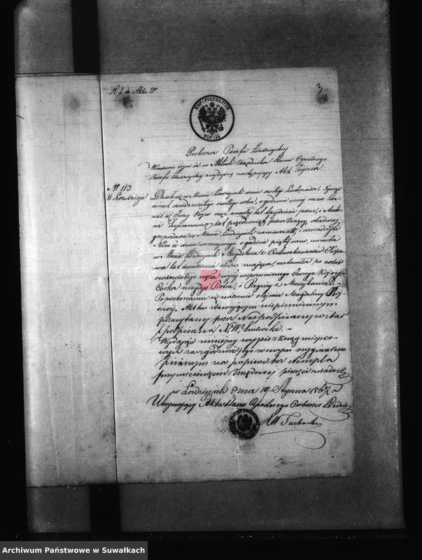 image.from.unit.number "Dowody do Aktów Małżeństwa Parafii Kaletnik Roku 1867"