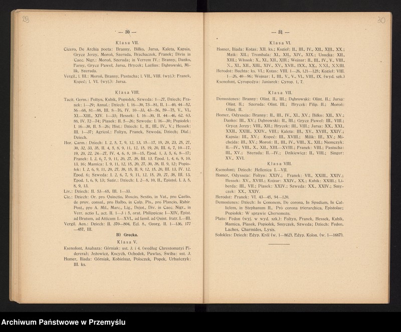 image.from.unit.number "XV Sprawozdanie dyrekcji c.k. gimnazjum polskiego w Cieszynie za rok szkolny 1909/10"