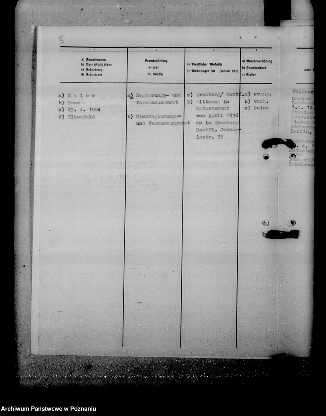 Obraz 8 z jednostki "Ernennung der Beamten"