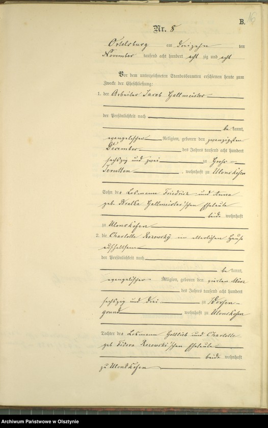 image.from.unit.number "Heiraths-Haupt-Register Nr 1 - 14"