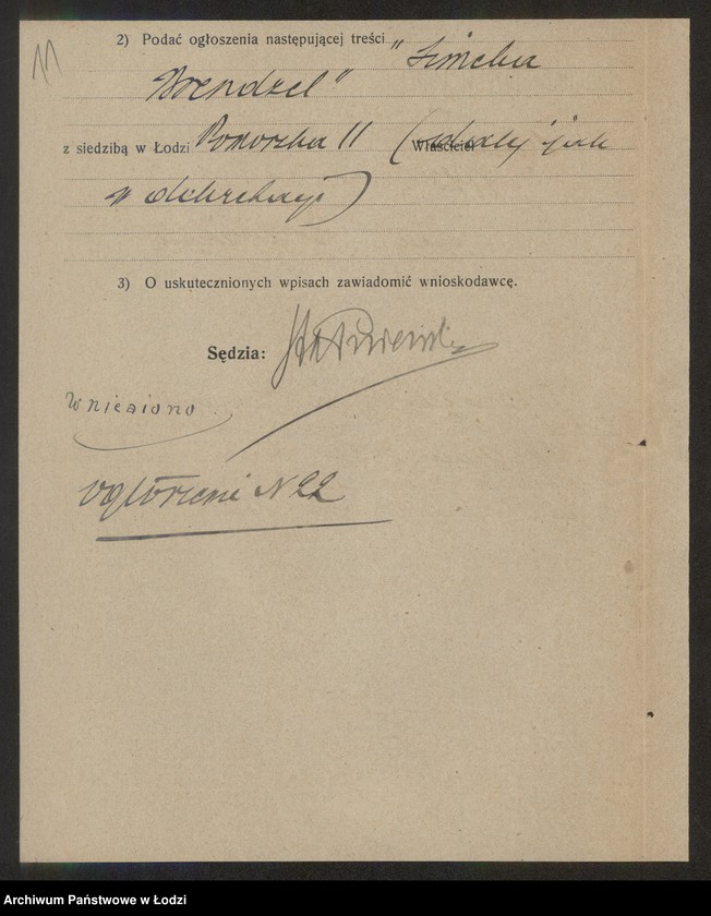 Obraz 13 z jednostki "Simcha Ber Brendzel- drobna sprzedaż konfekcji"