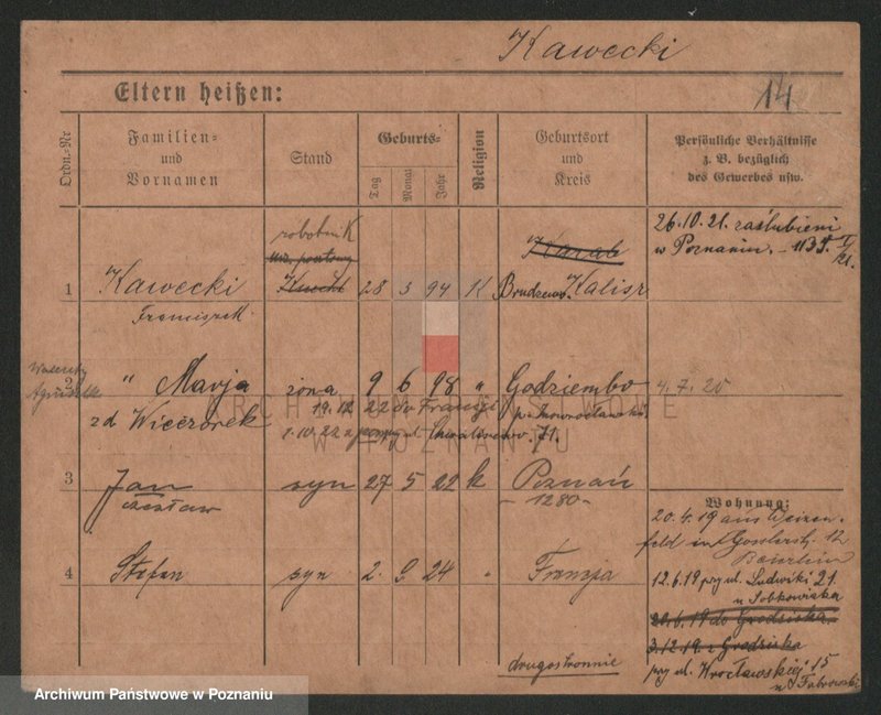 Obraz 14 z jednostki "Kawecki - Kaźmierczak (żonaci)"