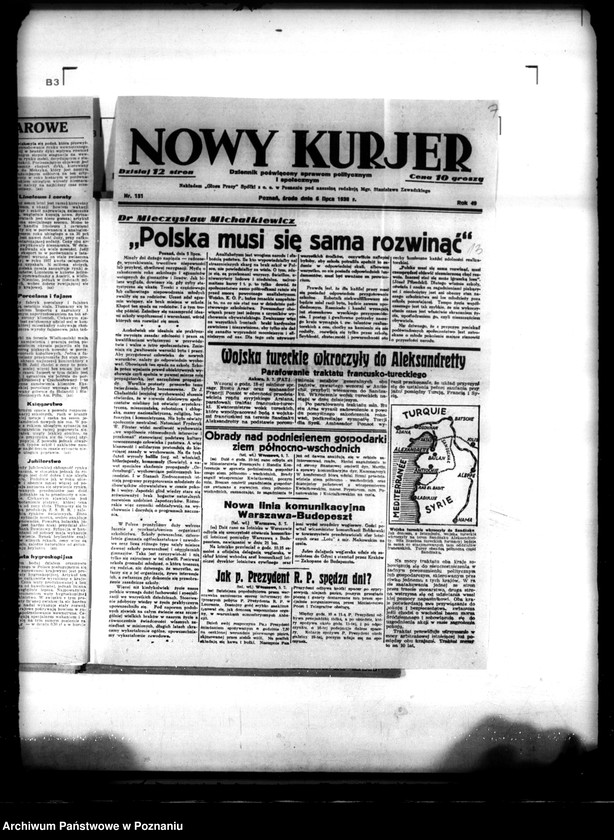 Obraz 17 z jednostki "/Różne wycinki z gazet w sprawach politycznych/"