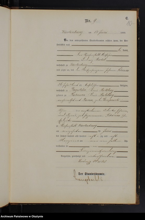 image.from.unit.number "Sterbe-Haupt-Register Nr 1 - 13"