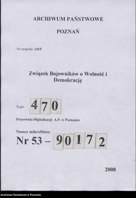 Obraz 3 z jednostki "Życiorysy powstańców wielkopolskich: R - tom l /Rachwalski Ludwik - Recki Wacław/."