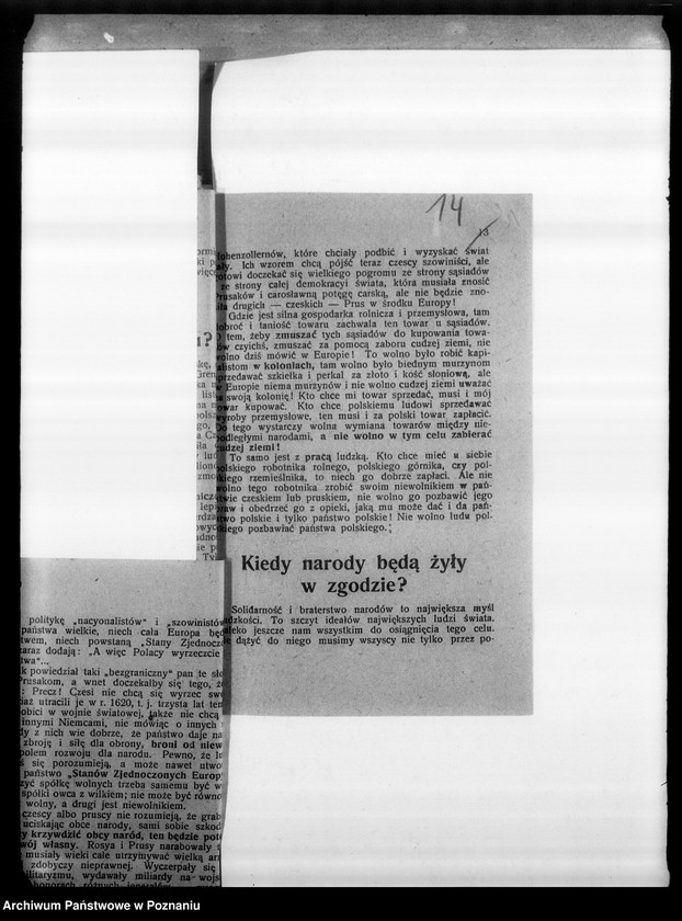 Obraz 17 z jednostki "Zjazd działaczy Górnego Śląska, regulamin wieców, raporty informacyjne na temat Śląska, księga przychodów i rozchodów z plebiscytu."