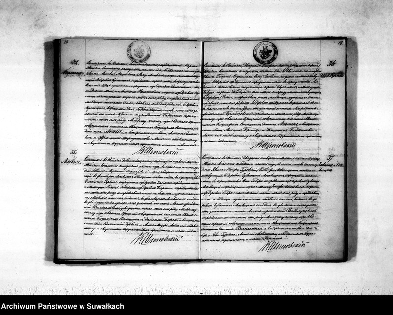 Obraz 12 z jednostki "Duplikat aktov rodivšichsja, brakosočetavšichsja i umeršich vejsejskogo rimsko-katoličeskogo prichoda na 1875 god"