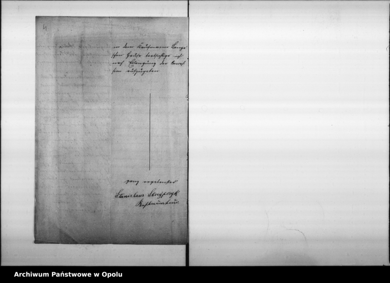 Obraz 7 z jednostki "Acta des Magistrats zu Oppeln betreffend die Gastwirtschaft an der Malapaner-Chaussee von Klusche Vol. I"