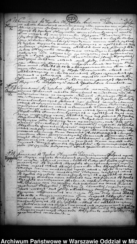 image.from.unit.number "Akta urodzeń, mnałżeństw, zgonów"