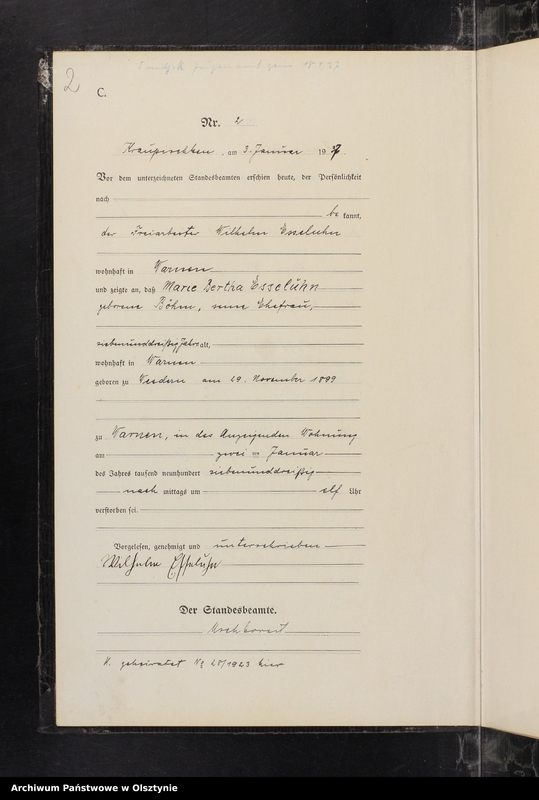 image.from.unit.number "Sterbe-Register/Haupt-Register/Nr 1 - 83"