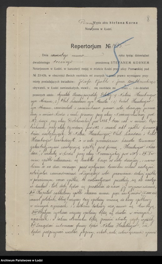 Obraz 10 z jednostki "Hamburgier i Landan- sprzedaż galanterii"