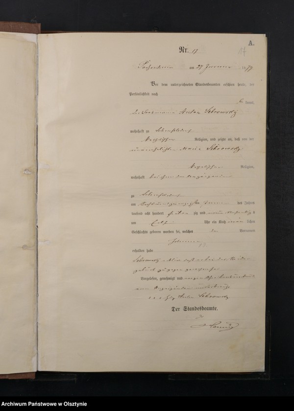 image.from.unit.number "Geburts-Haupt-Register Nr 1 - 226"