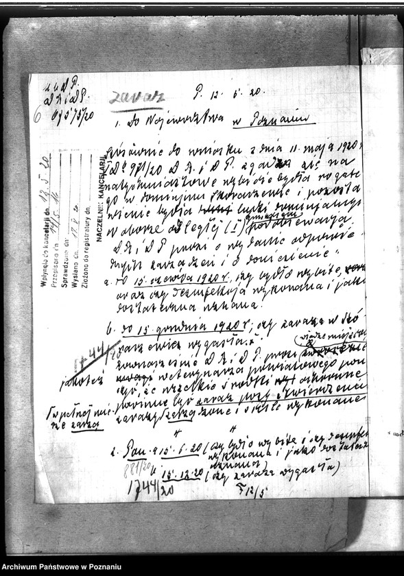 Obraz 10 z jednostki "Zaraza płucna - Jarocin"