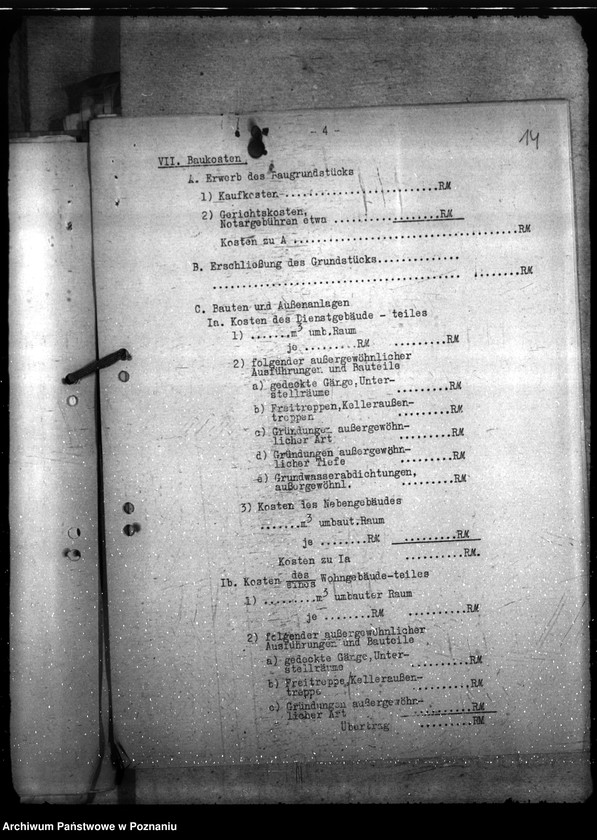 Obraz 19 z jednostki "Gendarmerie - Posen - Gehöfte"