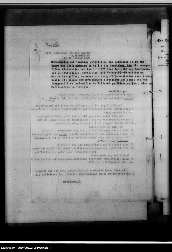 Obraz 13 z jednostki "Einziehungsprotokolle [ksiąg kościelnych] Kalisch-Stadt [Kalisz - miasto]"