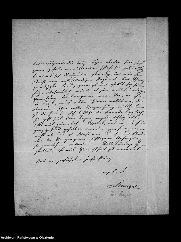 image.from.unit.number "/Briefe an die Gräfin Anna Lehndorff- Steinort das Siechenhaus in Angerburg betreffend/"