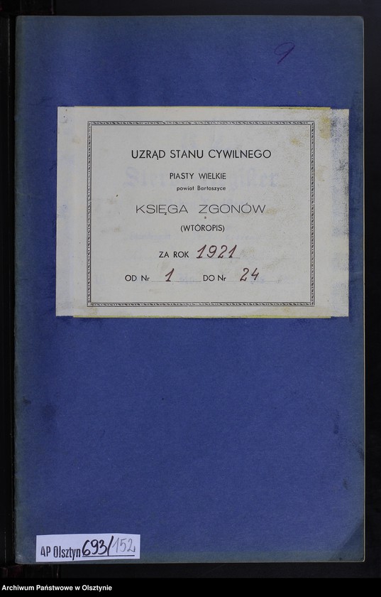 image.from.unit.number "Sterbe-Neben-Register Nr 1 - 24 [ Księga zgonów - wtóropis ]"