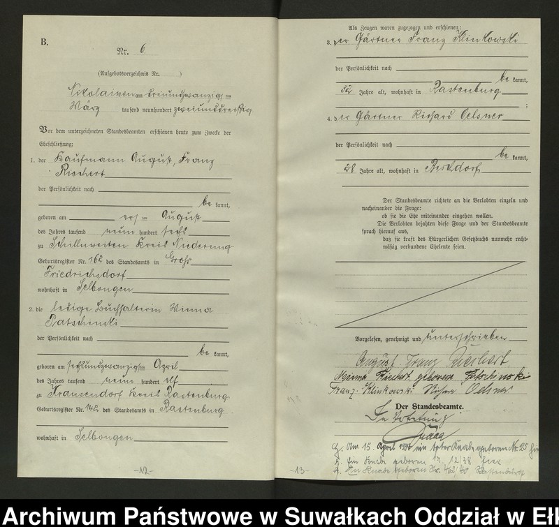 image.from.unit.number "Heirats=Haupt=Register des Königlichen Preussischen Standes-Amtes Nikolaiken Kreis Sensburg"