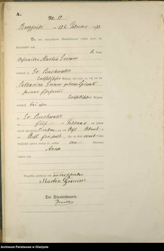 image.from.unit.number "Geburts-Haupt-Register Nr 1 - 84"