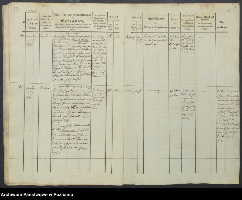 Obraz 12 z jednostki "Trauregister-Duplikat"