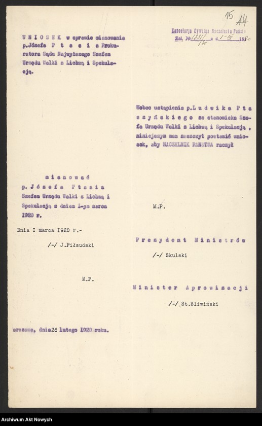 image.from.unit.number "Nominacje i dymisje w Państwowym Urzędzie Zakupu Artykułów Pierwszej Potrzeby; Państwowym Urzędzie Zbożowym; Urzędzie Walki z Lichwą i Spekulacją"
