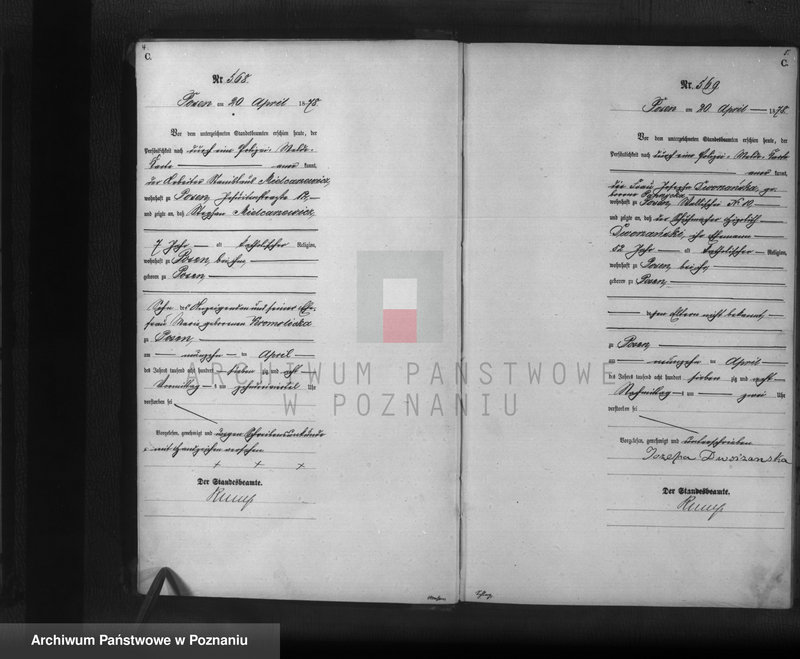 Obraz 4 z jednostki "Księga zgonów t. II"