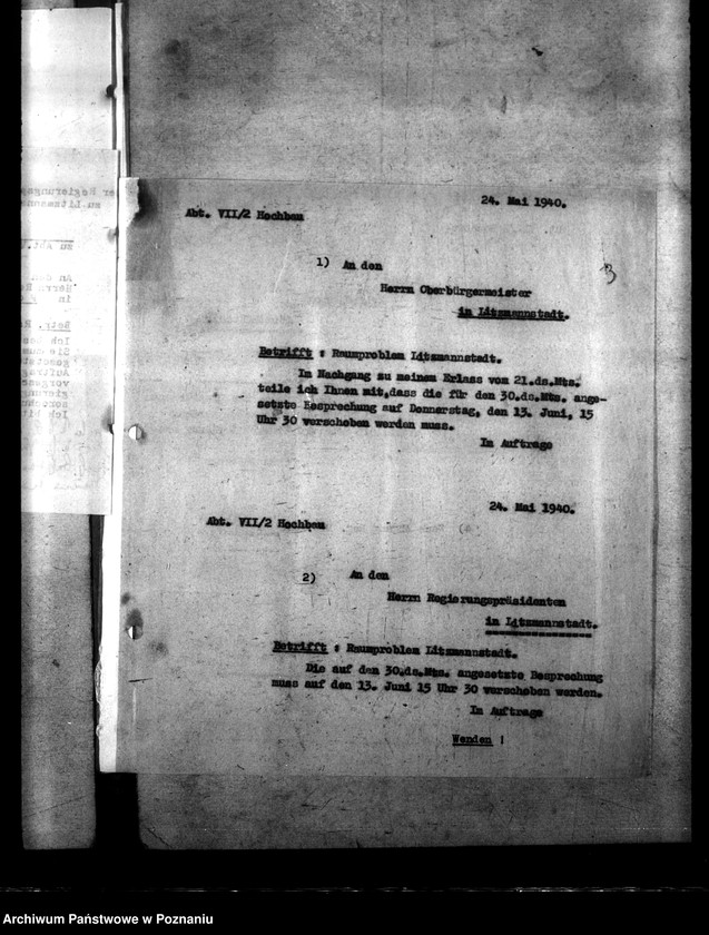 Obraz 6 z jednostki "Problem przestrzennego zabudowania Łodzi"