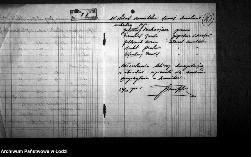 Obraz 13 z jednostki "[Kuchnie przy ul. Ciesielskiej 2, 9, 18. Działalność kuchni, personel, konsumenci, kontrole]"