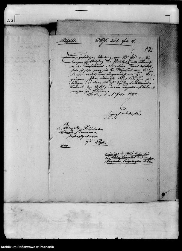 Obraz 17 z jednostki "Personalia des Regierungstranslateurs Herrn Wenus, jetzigen Sekretär beim königlichen Konsistorio und Schulkollegio."