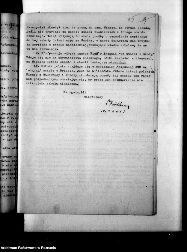 Obraz 19 z jednostki "Sprawozdania z wizytacji publicznych szkół powszechnych z niemieckim językiem nauczania"