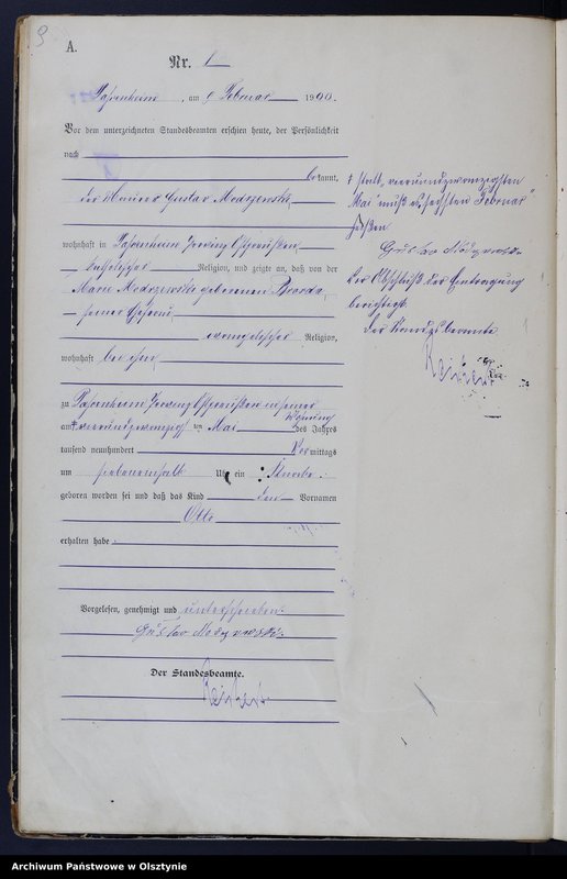 image.from.unit.number "Geburts-Haupt-Register Nr 1 - 69"
