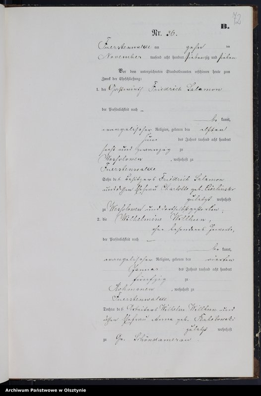 image.from.team "Urząd Stanu Cywilnego w Księżym Lasku pow. szczycieński"