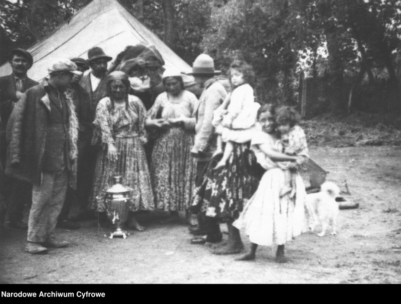 Obraz 3 z jednostki "Obóz cygański pod Warszawą"