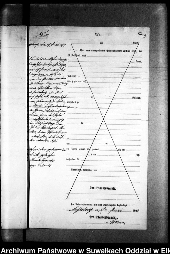 image.from.unit.number "Sterbe-Neben-Register des Preussischen Standes-Amtes Kehlen Kreis Angerburg"