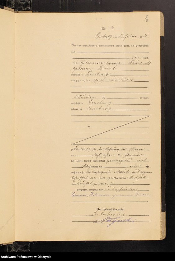 image.from.unit.number "Sterbe-Haupt-Register Nr 1-199"