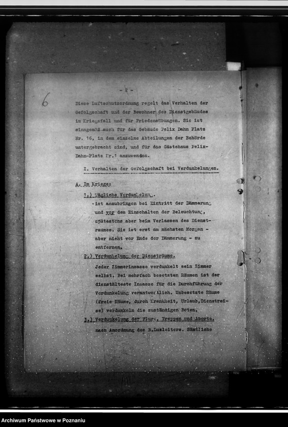 Obraz 10 z jednostki "Dienstübersichten- Beamten von Dienst"