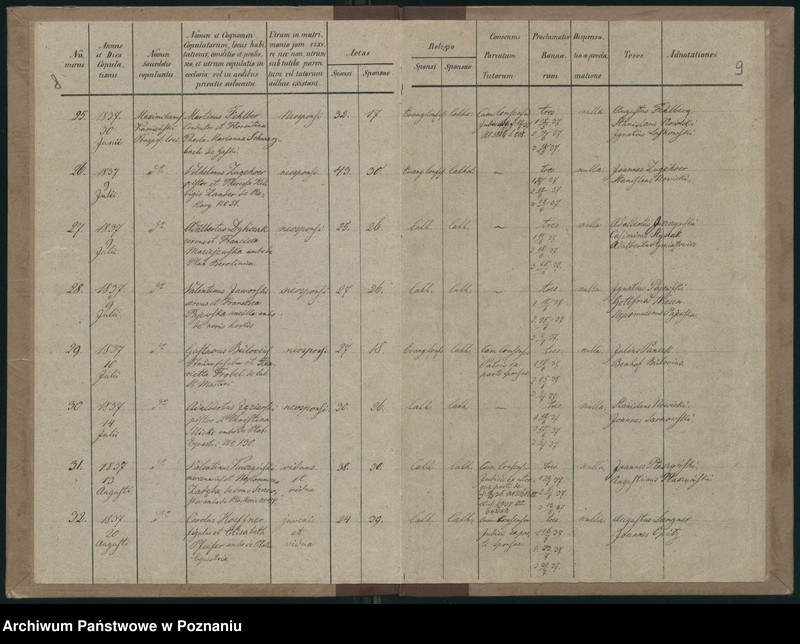 Obraz 7 z jednostki "Księga małżeństw"