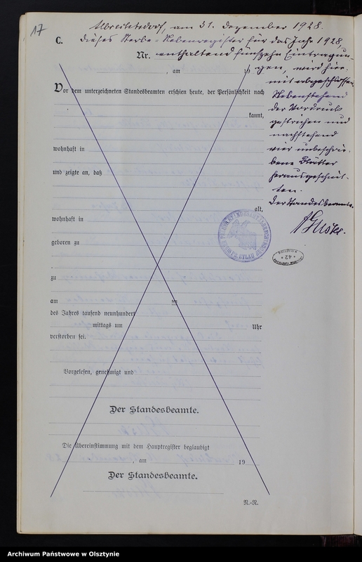 image.from.unit.number "Sterbe-Neben-Register Nr 1 - 15 [ Księga zgonów - wtóropis ]"