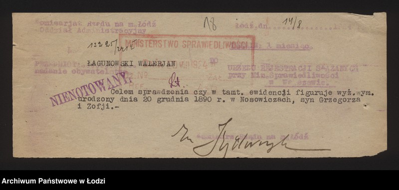 Obraz 19 z jednostki "Nadanie obywatelstwa Nr 3427-5123, 149-210"