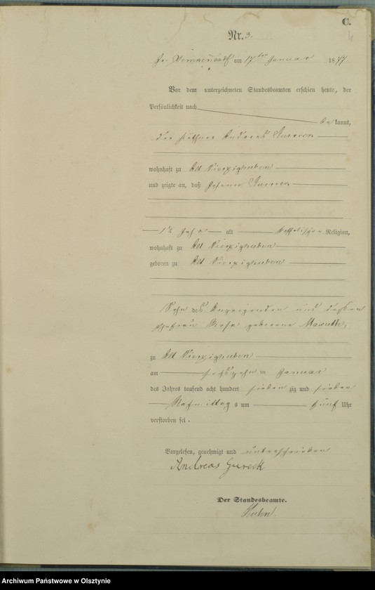image.from.unit.number "Sterbe-Haupt-Register Nr 1 - 57"