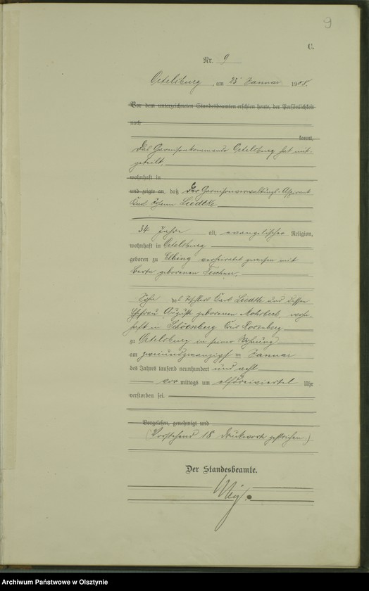 image.from.unit.number "Sterbe-Haupt-Register Nr 1 - 98"