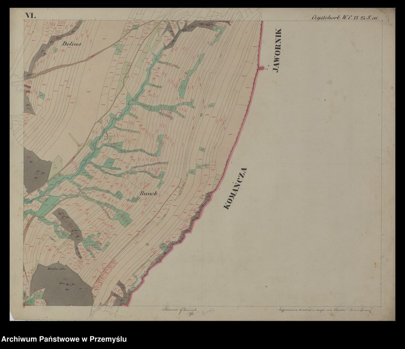 image.from.unit.number "Dorf Czystohorb in Galizien Sanoker Kreis"