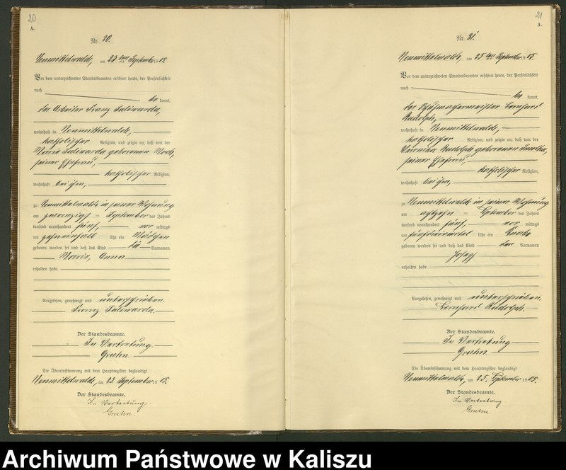 Obraz 13 z jednostki "[Księga urodzeń]"
