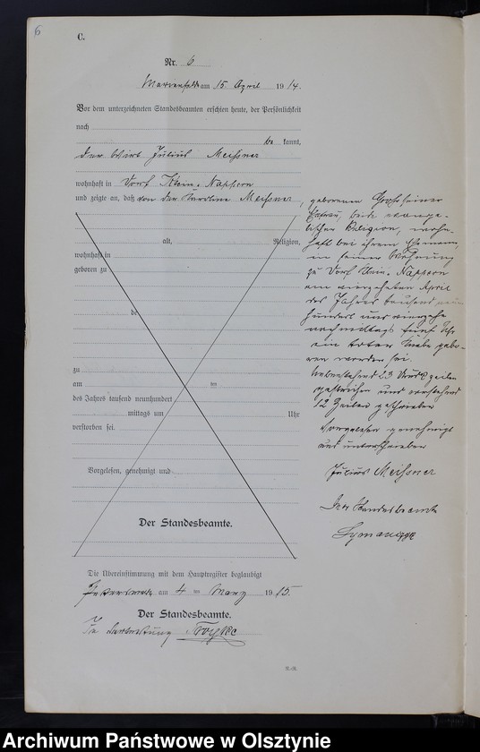 image.from.unit.number "Sterbe-Neben-Register Nr 1 - 23"