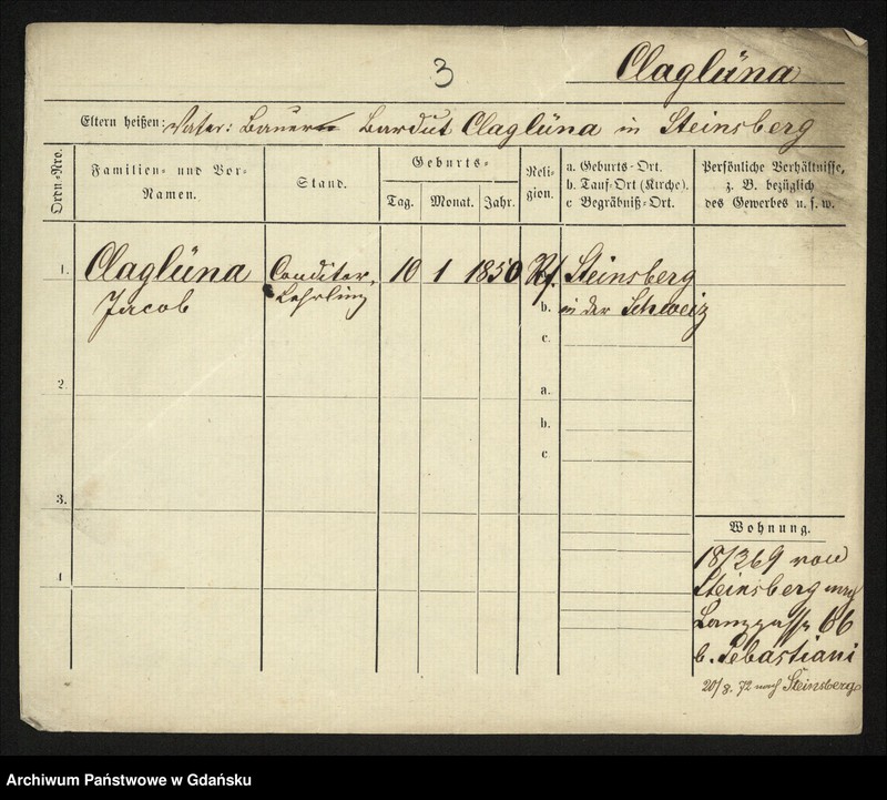 image.from.unit.number "Karty meldunkowe: Claer - Cohen"