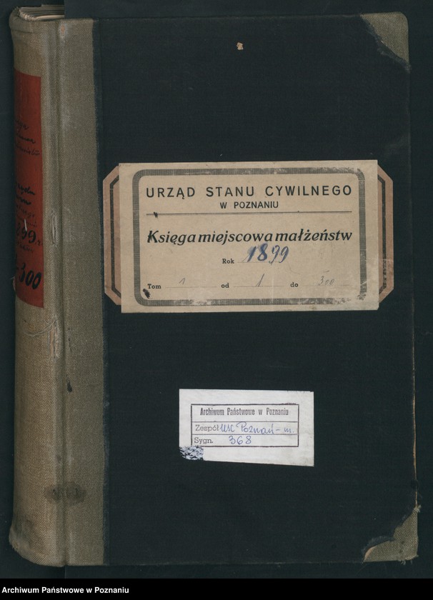 Obraz 2 z jednostki "Księga małżeństw t. I"