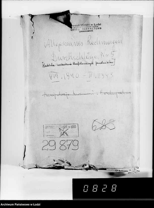 image.from.unit.number "Allgemeine Rechnungen. Durchschläge nr 5. [Kartoteka i zestawienia skonfiskowanych przedmiotów]"