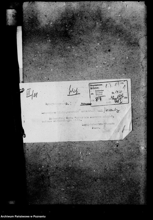 Obraz 5 z jednostki "Einsazt von Schülerinnen in die Landjahrlager"