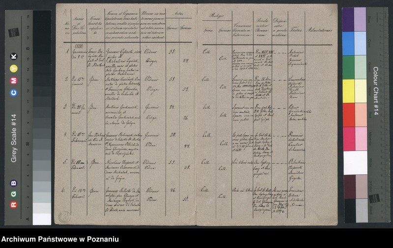 Obraz 3 z jednostki "Księga małżeństw"