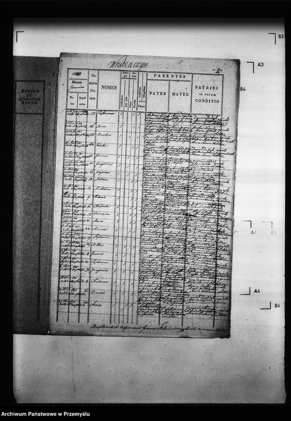 image.from.unit.number "[Kopie ksiąg metrykalnych parafii Wróblaczyn z filią Wola Wróblaczyńska (dekanat Niemirów)]"